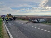 VW Golf überschlägt sich zwischen Günterode und Berlingerode