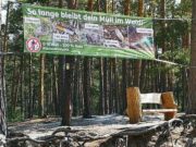 Aktion des Blankenburger Tourismusbetrieb zur Vermeidung von Müll im Wald