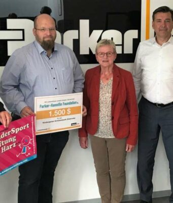 Kita Schützenpark erhielt Zuwendung der Parker-Hannifin-Foundation