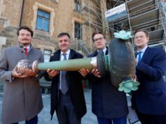 Fördermittelübergabe an die Stiftung Schloß Wernigerode